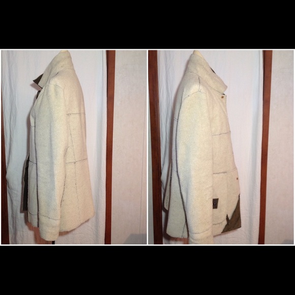 Women Vtg Winlet Suede Leather Sherpa Lined Jacket - Picture 4 of 5